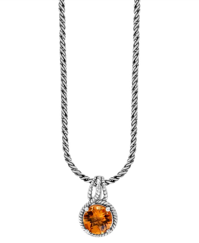 EFFY Collection EFFY Citrine Solitaire 18