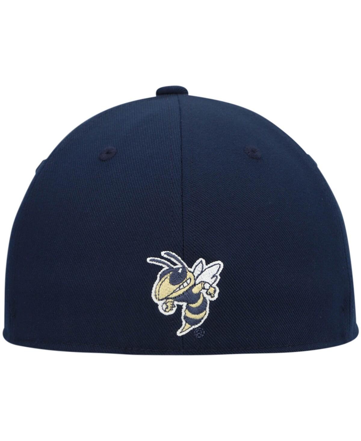 Men's adidasGeorgia Tech Yellow Jackets Team On-Field Baseball Fitted Hat - Navy
