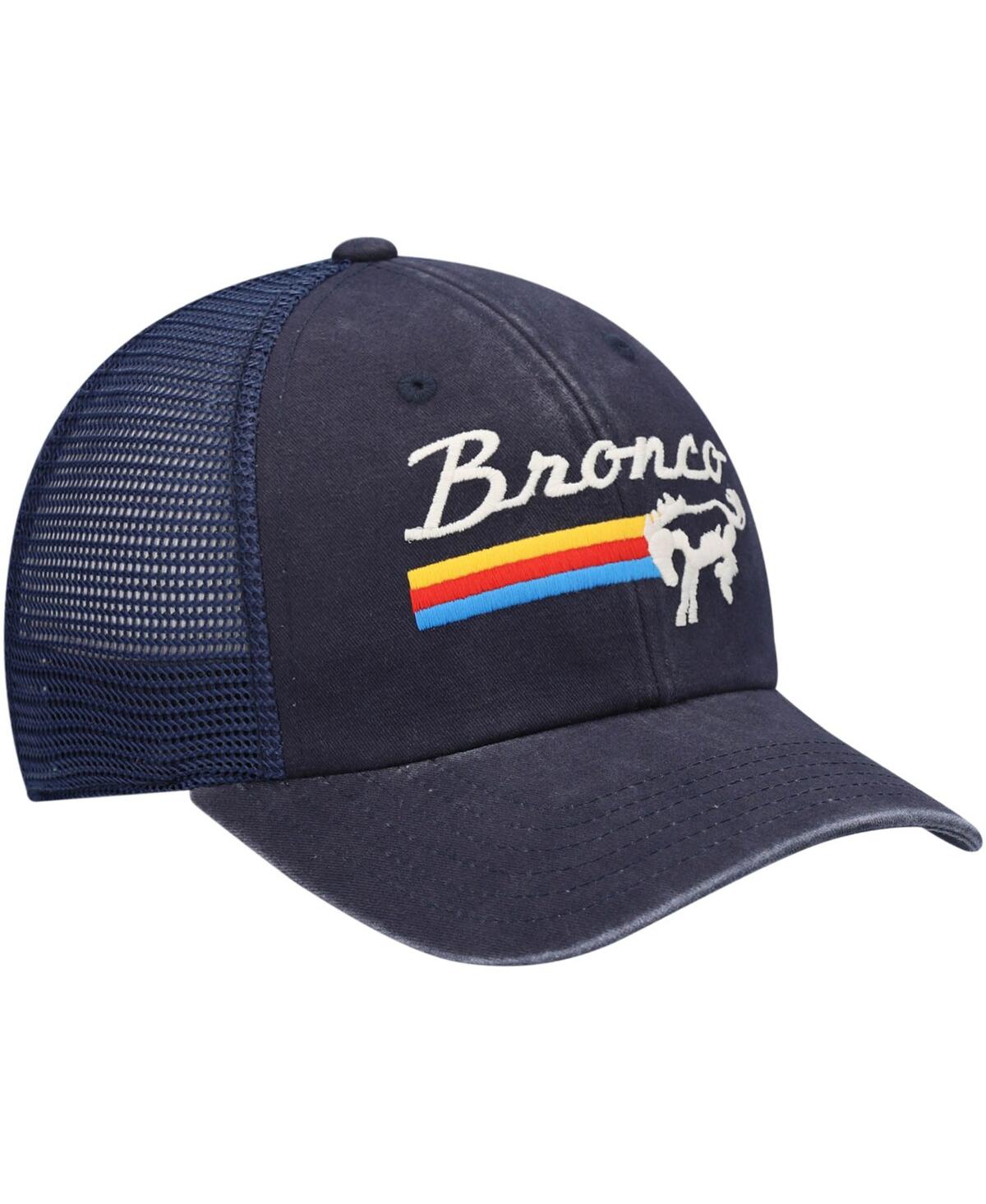 AMERICAN NEEDLE MEN'S AMERICAN NEEDLE NAVY FORD BRONCO AUTO RAGLAN BONES ADJUSTABLE HAT 