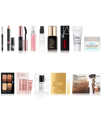 Created For Macy's - Receive a FREE 14-Pc Beauty Sampler with any $75 10 Days of Glam Purchase, a $78 Value!