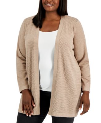 Women's Plus Size Cardigan Sweaters 