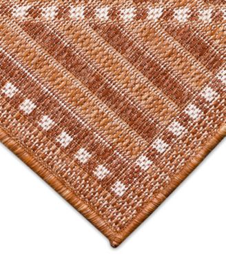 Malibu Checker Diamond Area Rug
