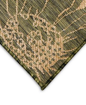 Carmel Sunflower Field 7'10" x 9'10" Outdoor Area Rug