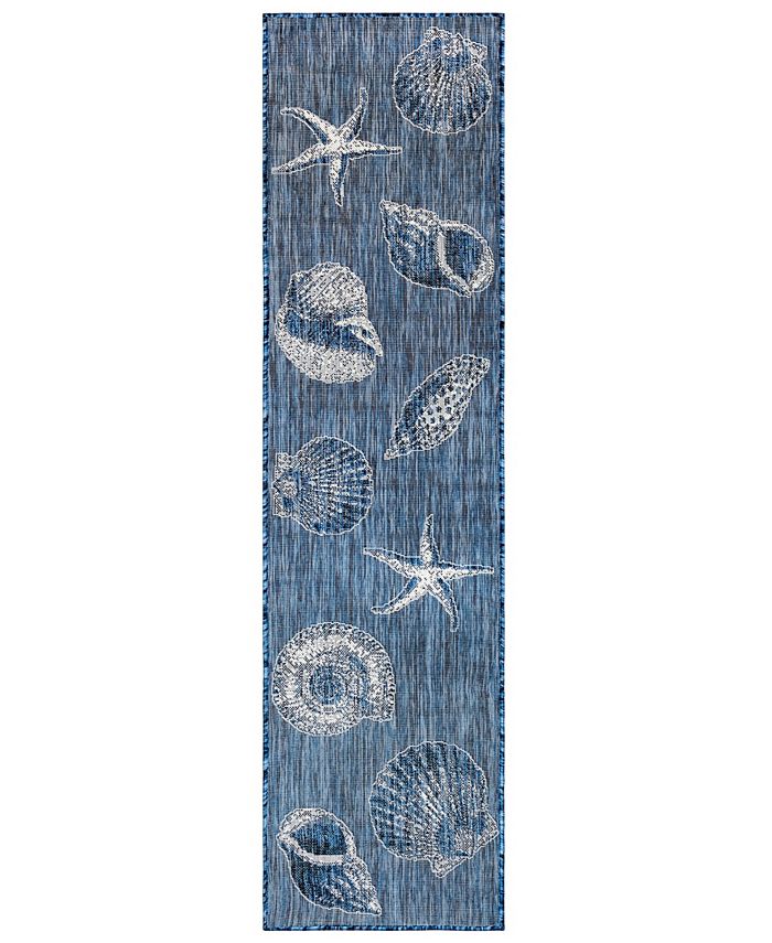 Liora Manne' Carmel Shells 1'11" x 4'11" Runner Outdoor Area Rug Macy's