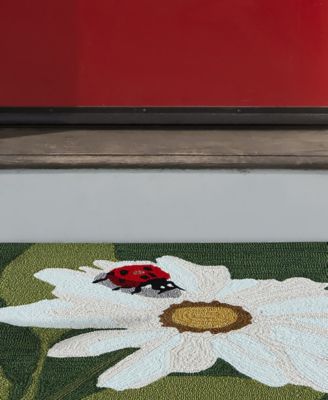 Frontporch Ladybugs 2'6" x 4' Outdoor Area Rug