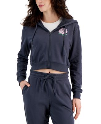 macy's zip up hoodie