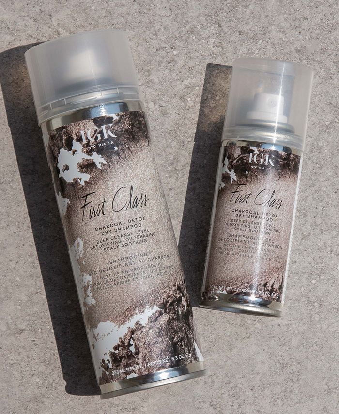 IGK Hair First Class Charcoal Detox Dry Shampoo Travel Size Macy's