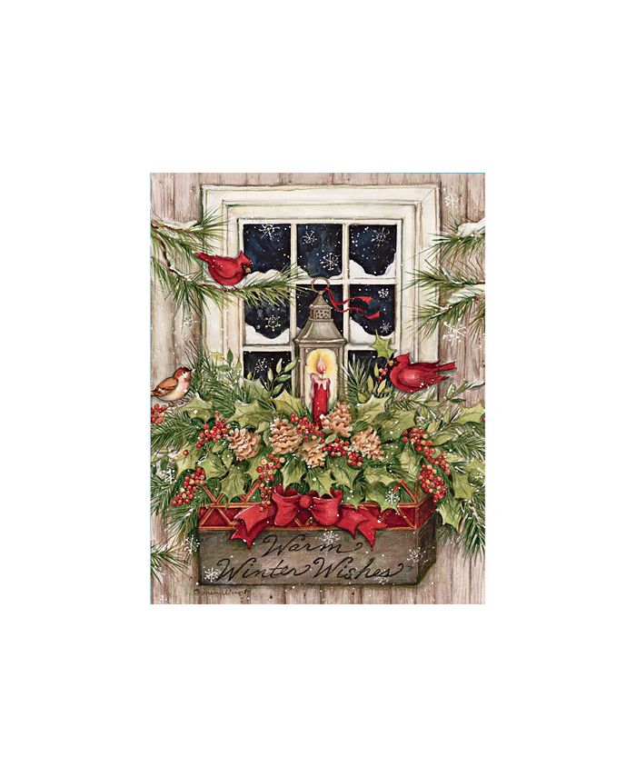 Lang Window Box Snow Boxed Christmas Cards Macy's