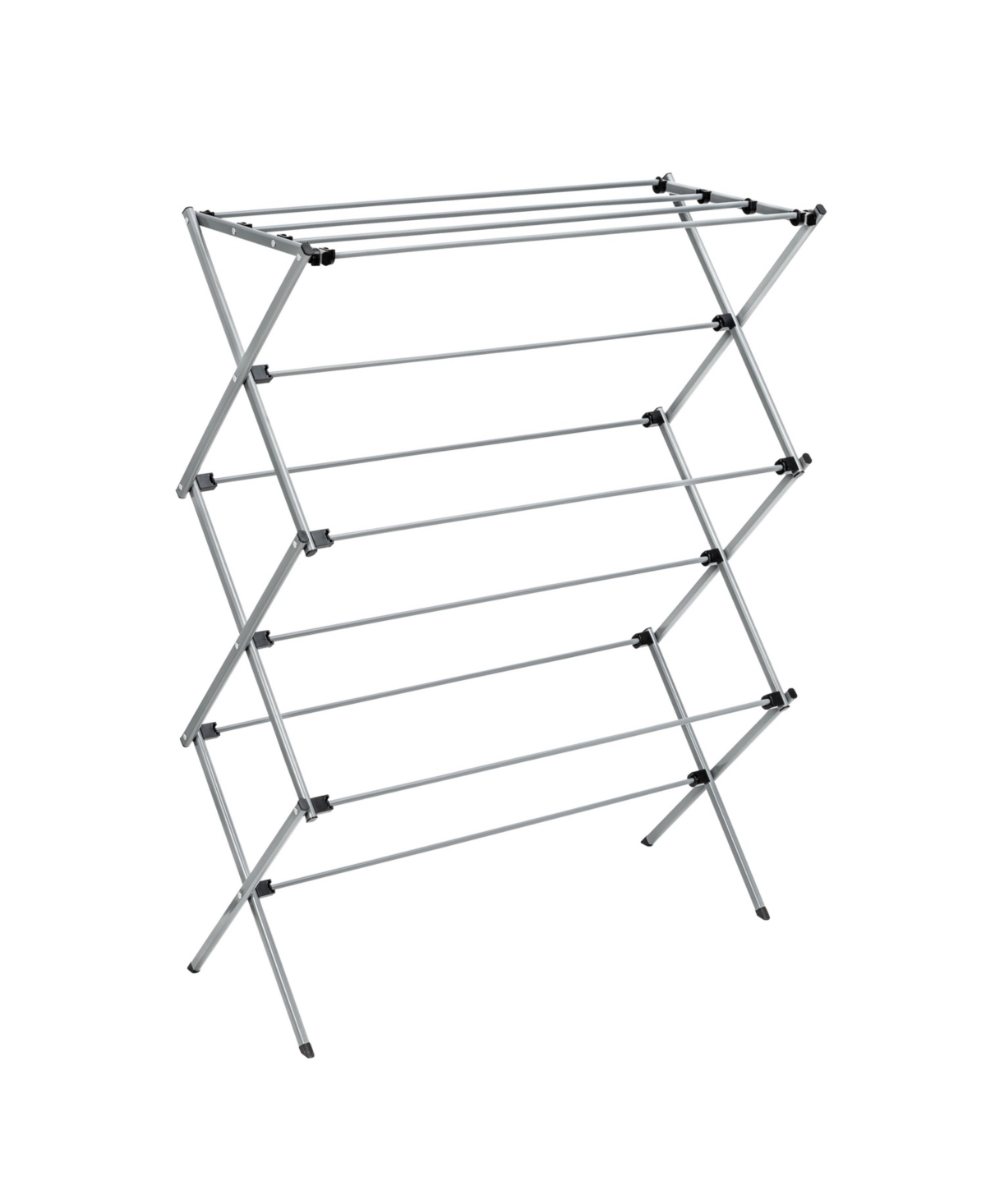 Honey Can Do Oversize Collapsible Clothes Drying Rack In Silver-tone