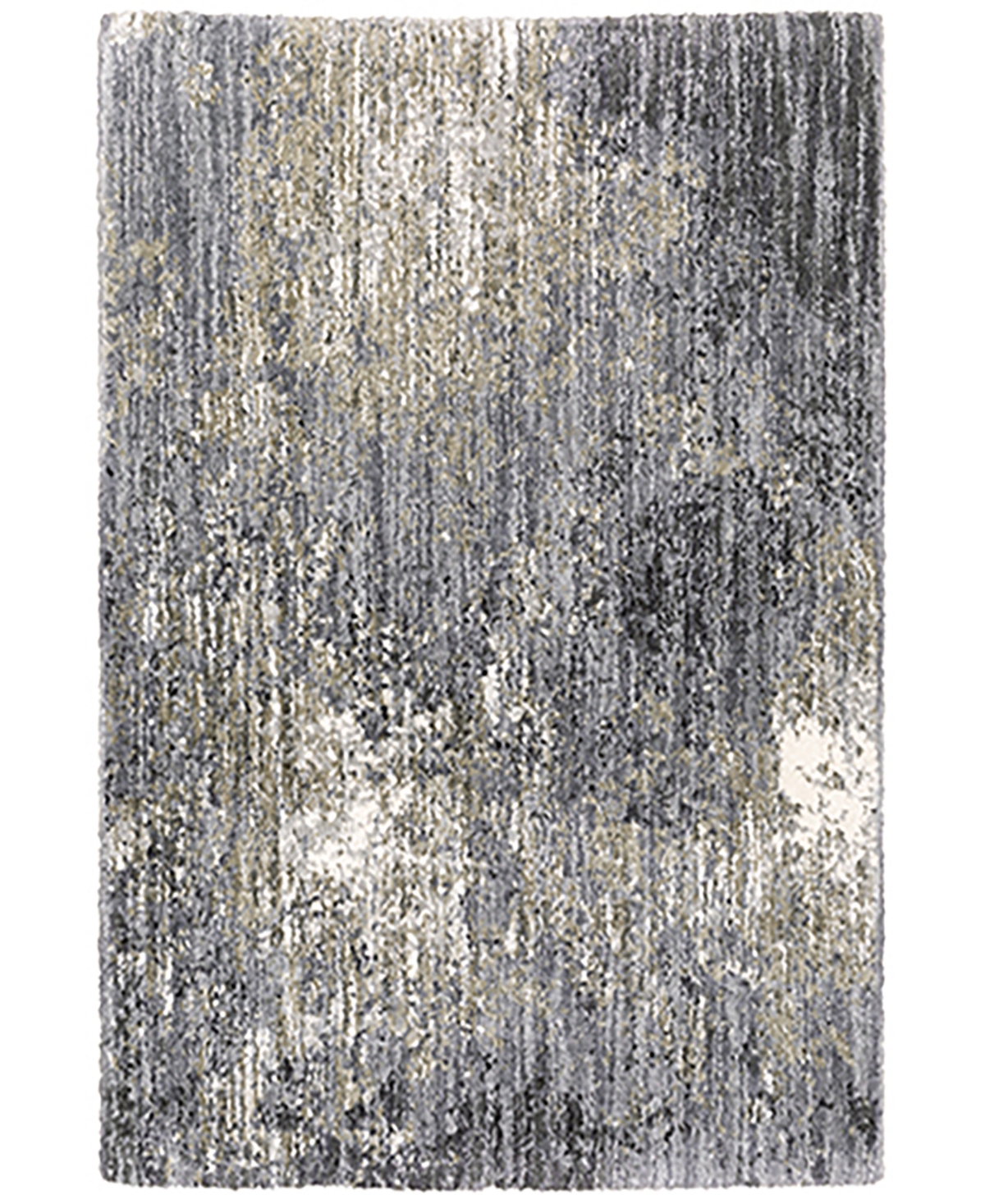 Jhb Design Tremula TRM060W 6'7in x 9'6in Area Rug - Gray, Ivory
