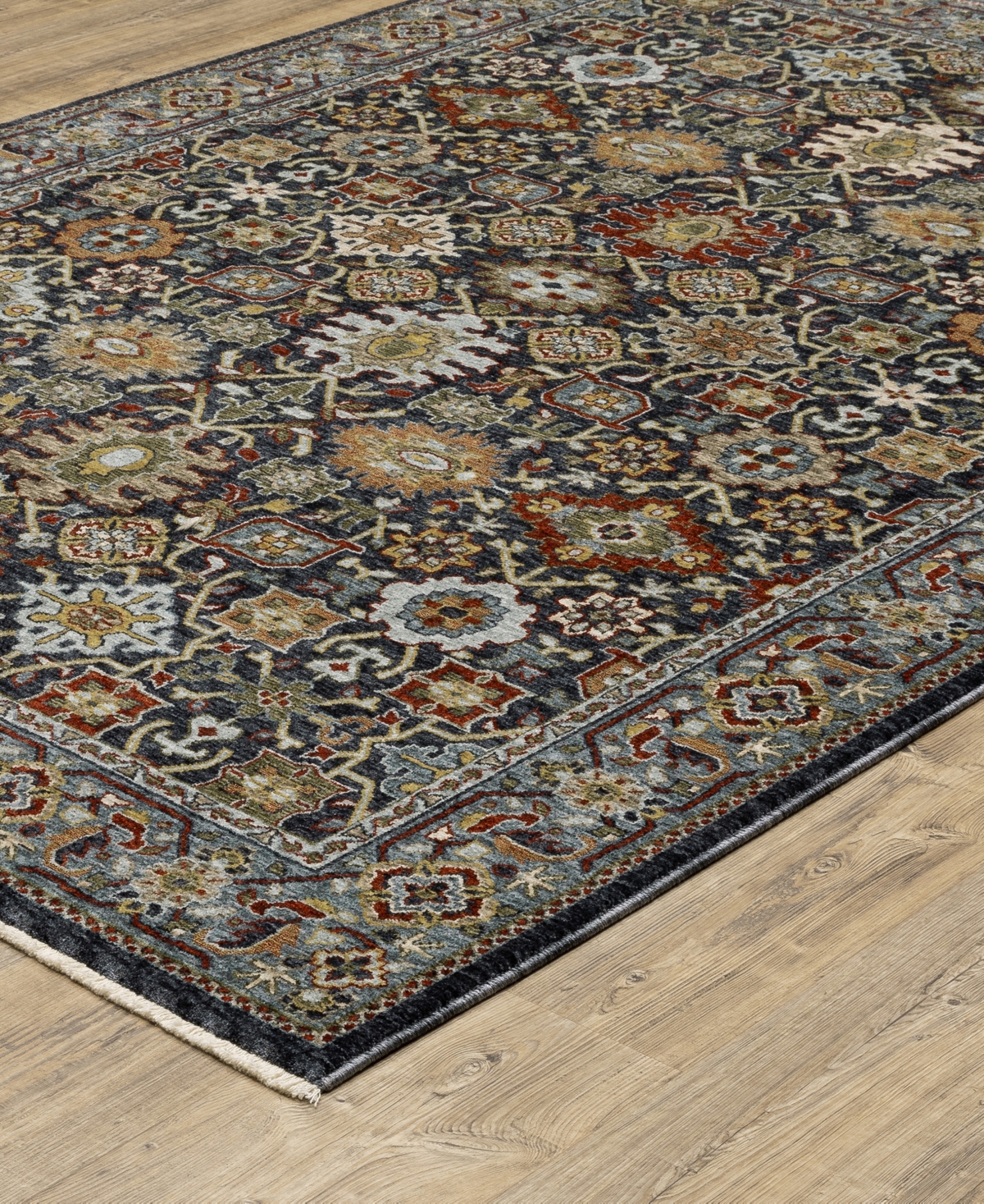 Jhb Design Devine Dev922d 9'10" X 12'10" Area Rug In Blue,multi