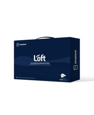 Loft Overstuffed Synthetic Down Pillow, Queen