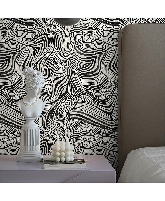 Tempaper Zebra Peel and Stick Wallpaper Macy's