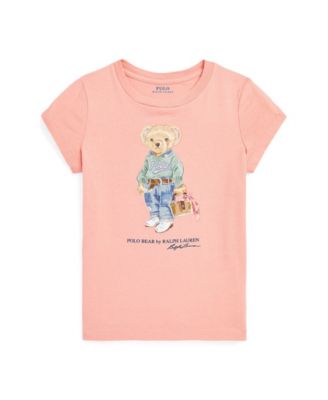 polo bear pink shirt