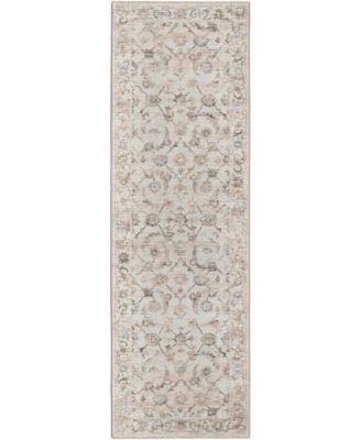 Jericho Washable JC4 2'6" x 12' Runner Area Rug