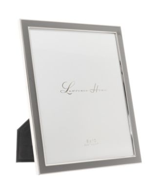 Metal and Enamel Picture Frame, 8" x 10"