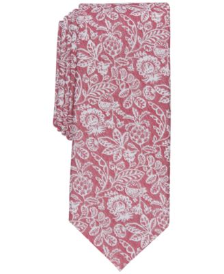 Bar III - Men's Wiles Skinny Floral Tie