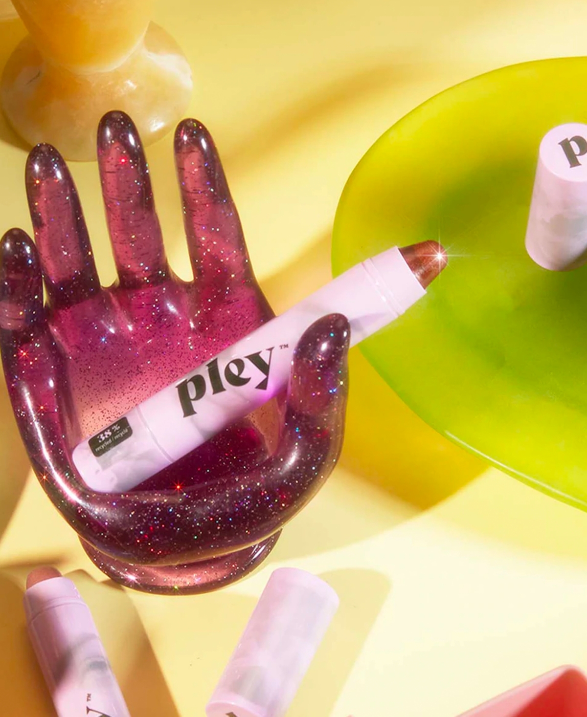 Pley Beauty Pley Date All Over Color Stick -(soft metallic pink)