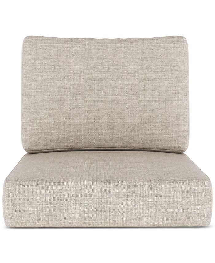 Furniture Aruba Outdoor Club Chair Replacement Cushion Macy's