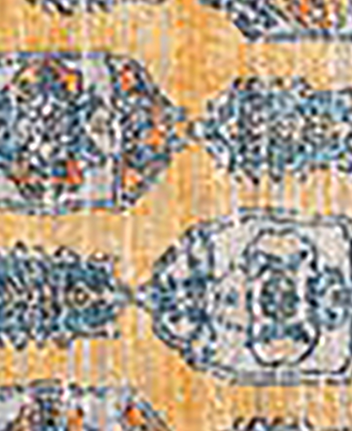 Bayshore Home Dolores DOL03 Oval Area Rug