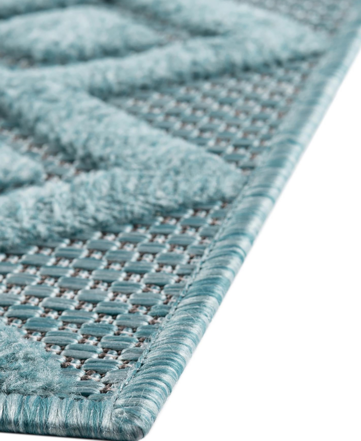 Bayshore Home High-Low Pile Latisse Textured Outdoor LTO02 Area Rug