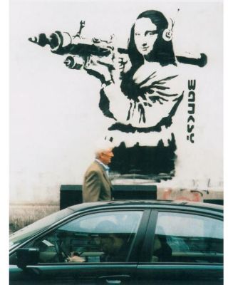 Wall and Piece by Banksy
