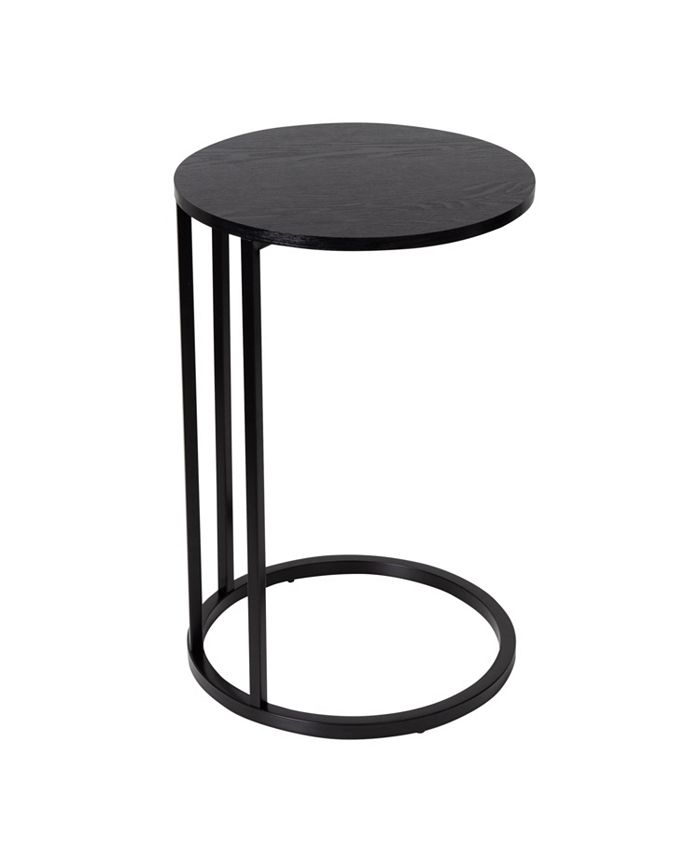 Honey Can Do Round C End Table - Macy's