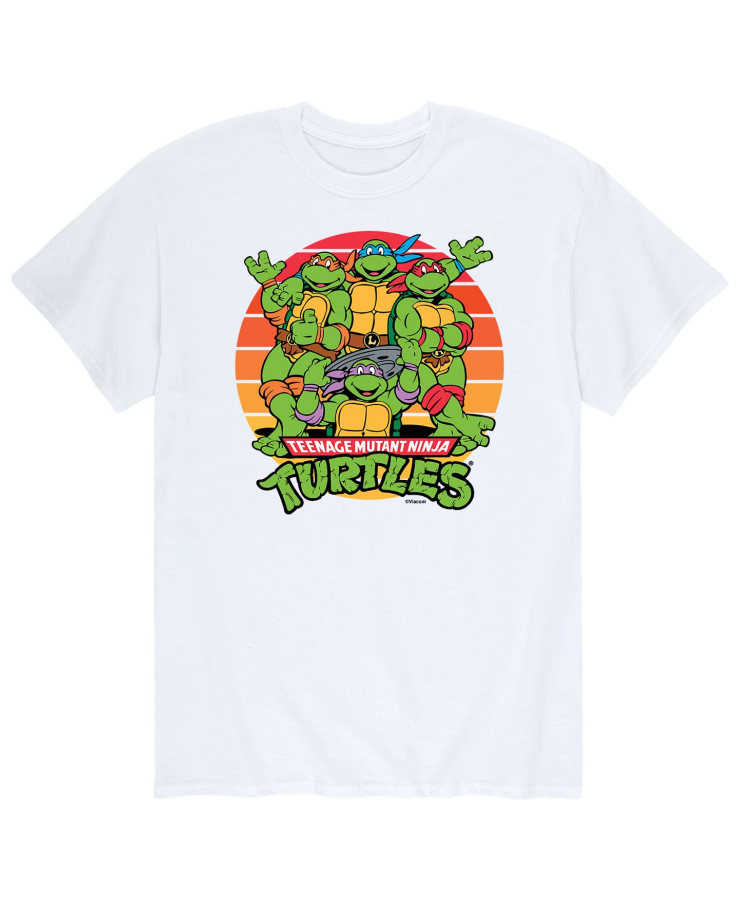 Мужская футболка AIRWAVES Teenage Mutant Ninja Turtles, цвет: Белый — фото 1