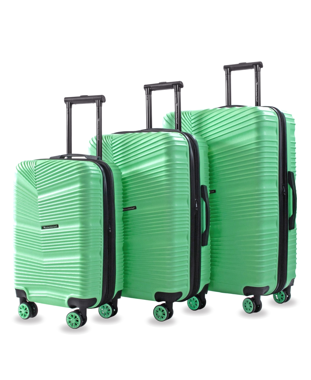 American Green Travel Vivace Hard Side Spinner Suitcase Luggage Set, 3