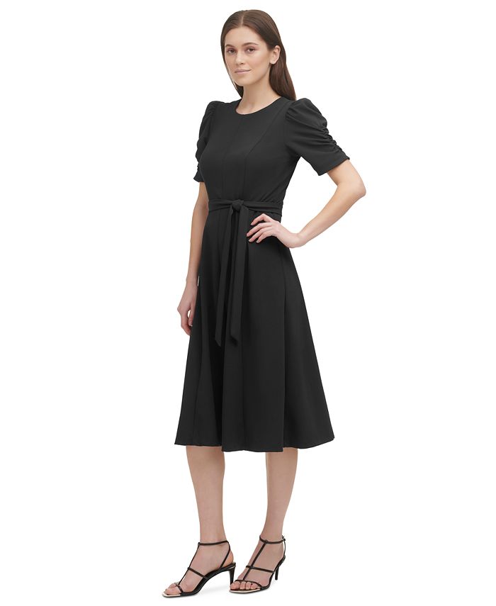 Dkny tiered midi dress Clearance
