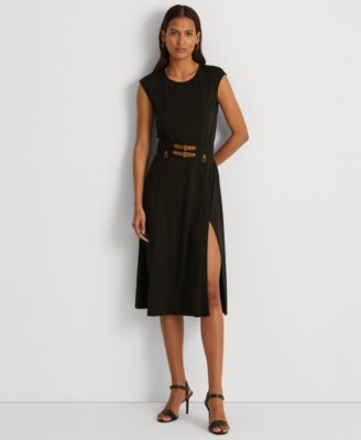 Ralph lauren belted dress on sale