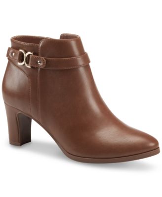 macys booties brown