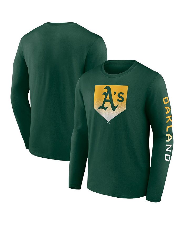 Fanatics Oakland A's Fleece Pullover Mens Hoodie (Green)