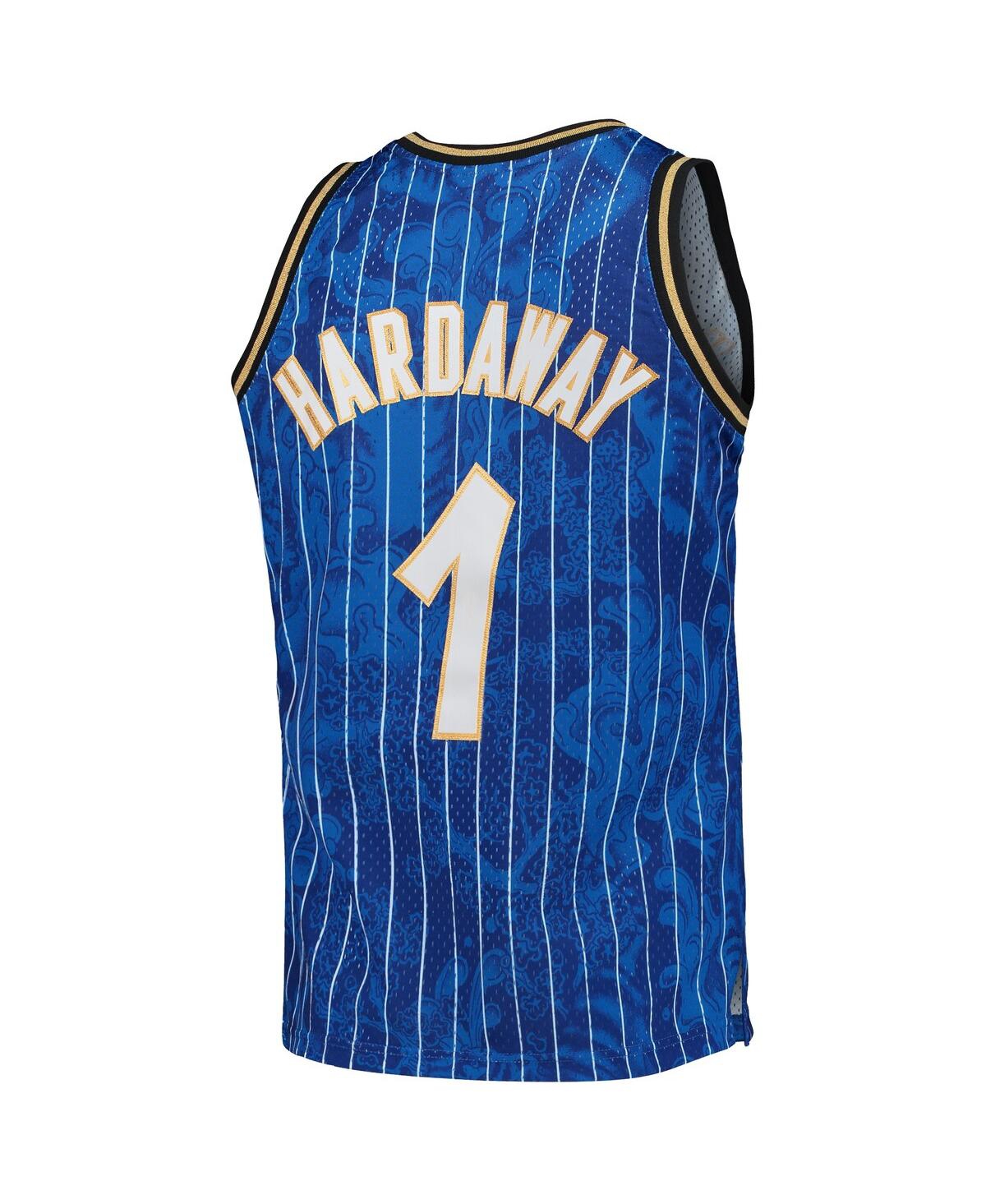 Men's Mitchell & Ness Penny HardawayOrlando Magic Hardwood Classics 1994-95 Lunar New Year Swingman Jersey - Blue