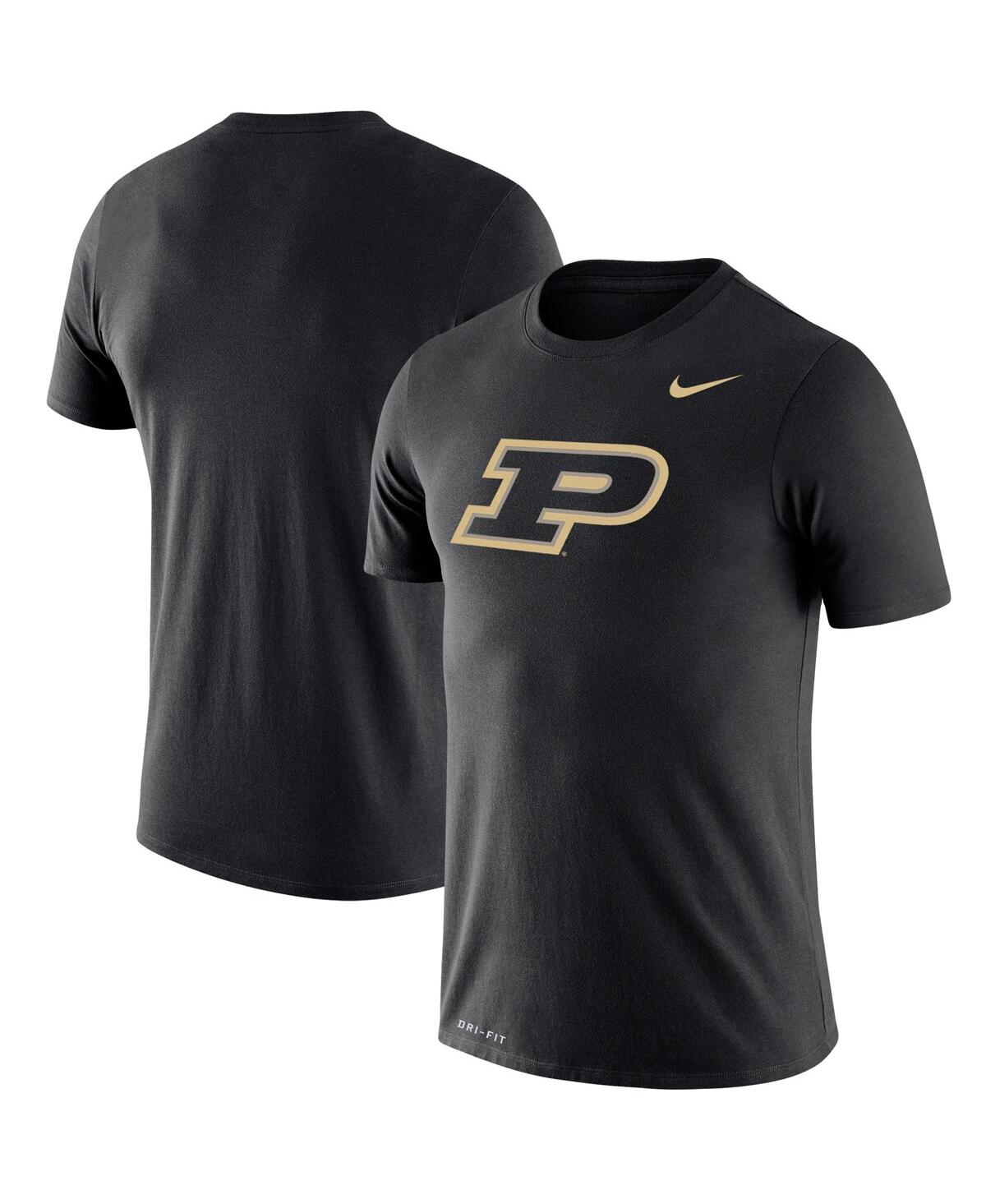 Men's Nike Black Purdue Boilermakers School Logo Legend Performance T-shirt
