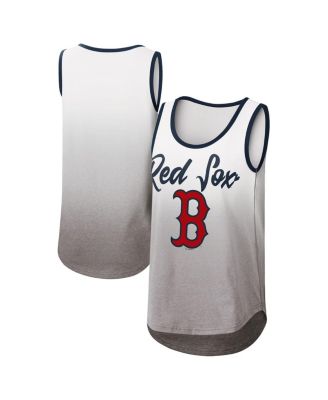 Women's White Boston Red Sox Logo Opening Day Tank Top
