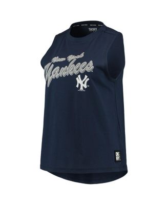 Women's Navy New York Yankees Marcie Tank Top