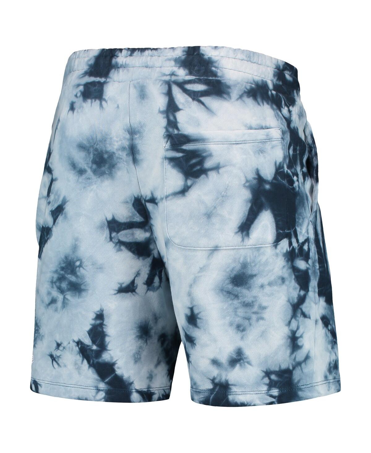 NEW ERA MEN'S NEW ERA NAVY ST. LOUIS CARDINALS TEAM DYE SHORTS 