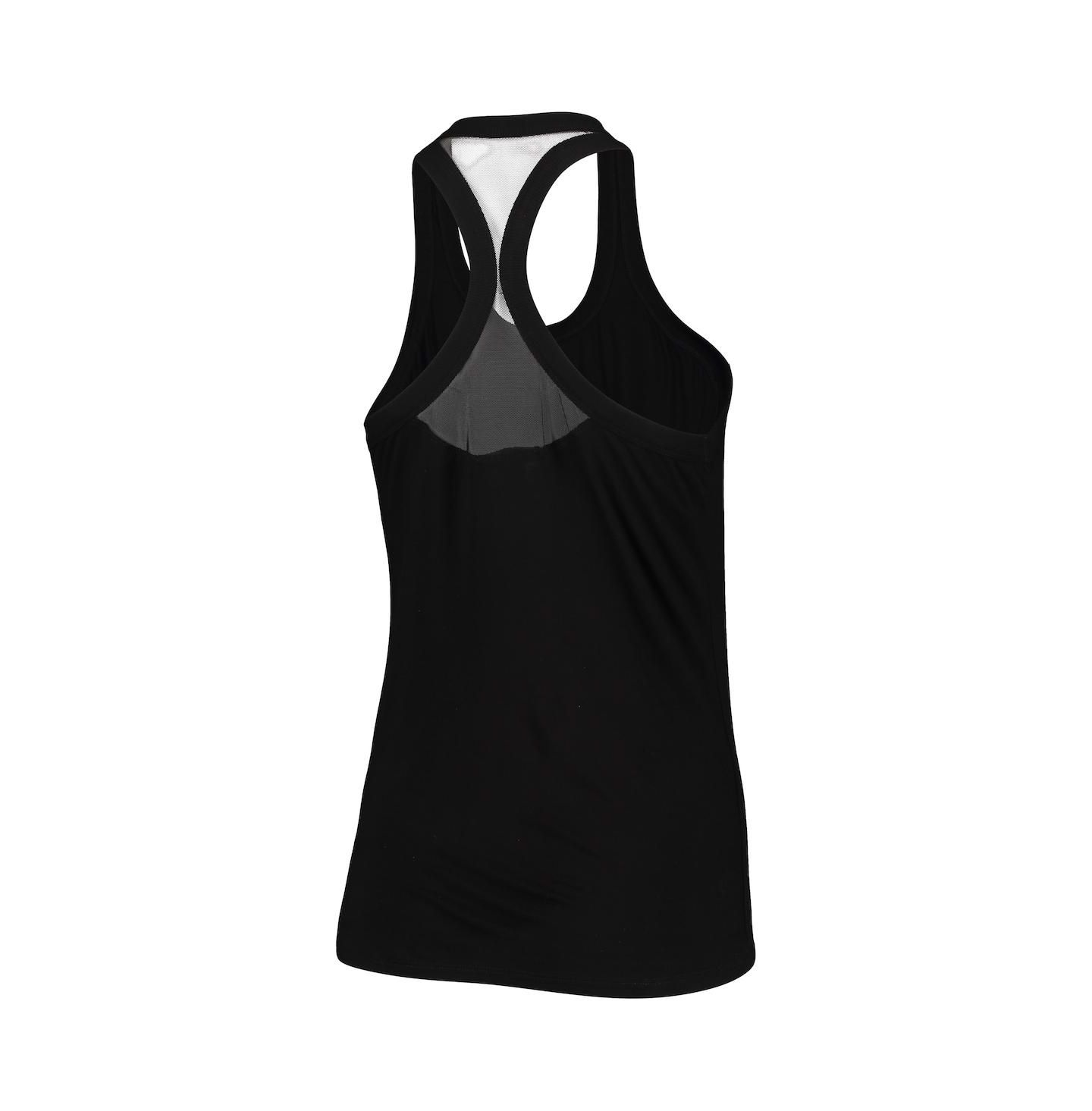 Женский топ The Wild Collective Black San Francisco Giants Tonal Athleisure Racerback — фото 4