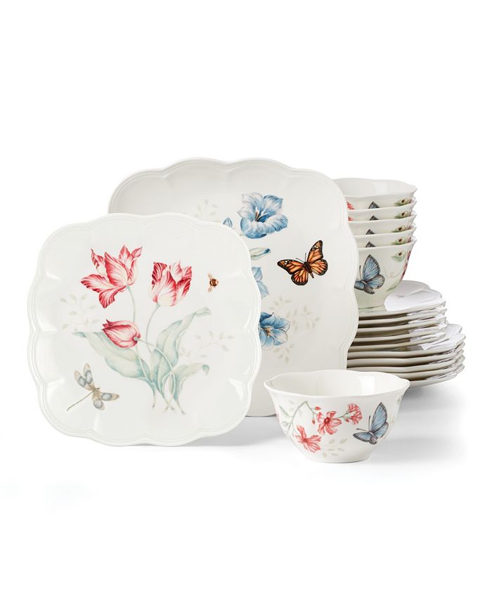 Lenox Butterfly Meadow Square Food Storage Container