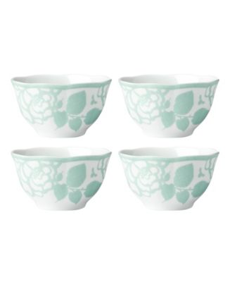 Lenox Butterfly Meadow Cottage Rice Bowls, Set of 4 - Macy's