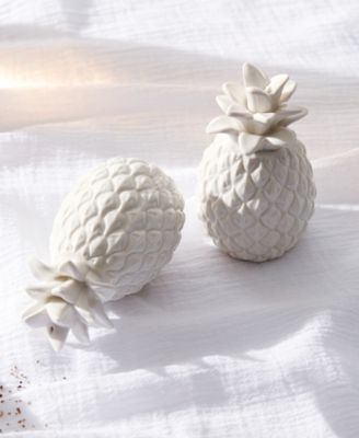 Wicker Creek Pineapple Salt Pepper Set, Set of 2
