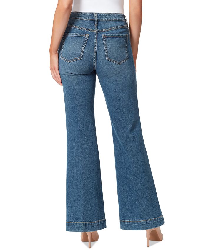 Jessica Simpson Women's True Love Wide-Leg Trouser Jeans & Reviews ...