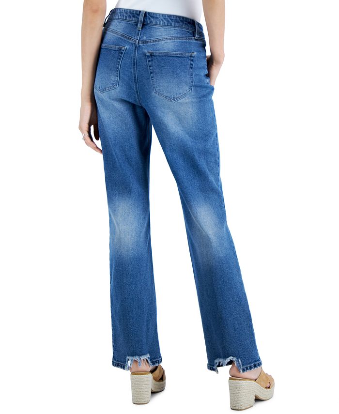 ULTRA HIGH RISE RELAXED FLARE JEANS: 9/28