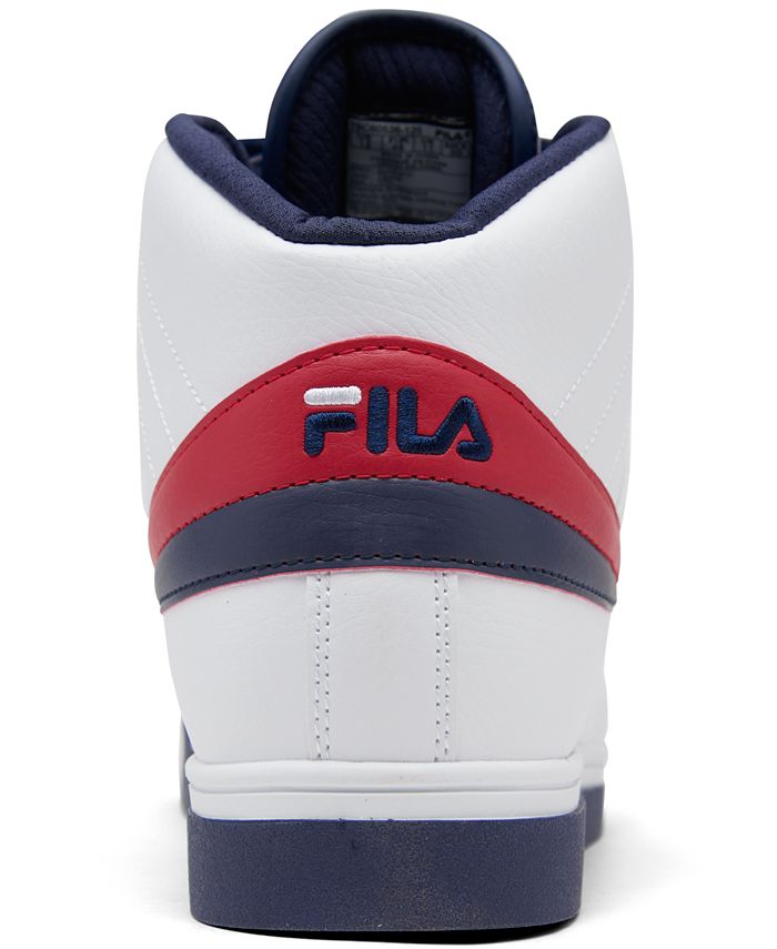 Fila Men's Everyday Sport Athletic Casual High-top Vulc 13 Mid Lace Up  Sneaker Shoes