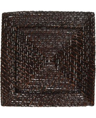 13" Square Charger Plates, Set of 4