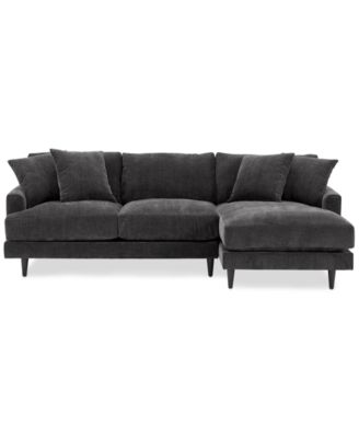 CLOSEOUT! Mariyah Fabric 2-Pc. Sofa with Chaise, Created for Macy's