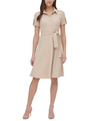 Tommy Hilfiger - Scuba Crepe Shirtdress