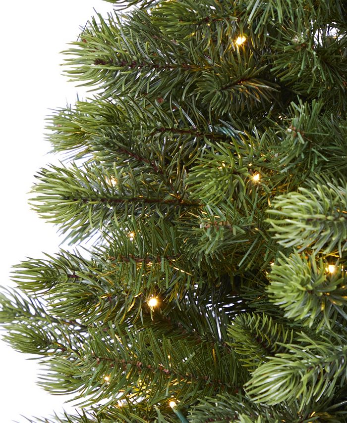 Nearly Natural Slim Colorado Mountain Spruce Artificial Christmas Tree