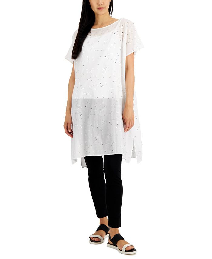 Eileen fisher top caftan dress